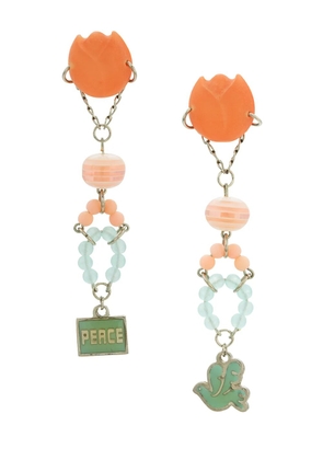 Amir Slama Bijoux Peace earrings - Orange