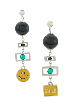 Amir Slama Bijoux Smiles earrings - Black