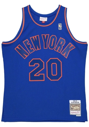 Mitchell & Ness 'NBA Allan Houston Ny Knicks 1996-97' Dark Swingman jersey vest top - Blue
