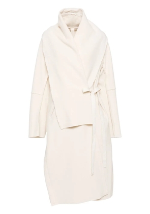 Forme D'expression belted-up coat - Neutrals