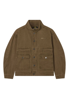 Mini Cream pocket jacket - Brown