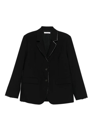 Kristensen Du Nord single-breasted blazer - Black