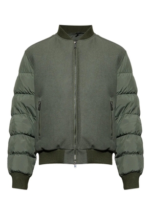 Add wool padded jacket - Green
