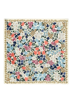 Bimba y Lola floral-print scarf - Neutrals
