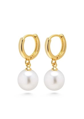 Nialaya Jewelry pearl drop earrings - White