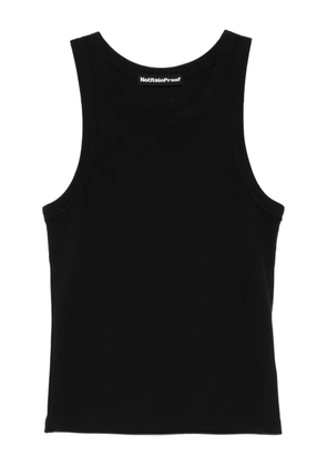 NotRainProof ribbed tank top - Black