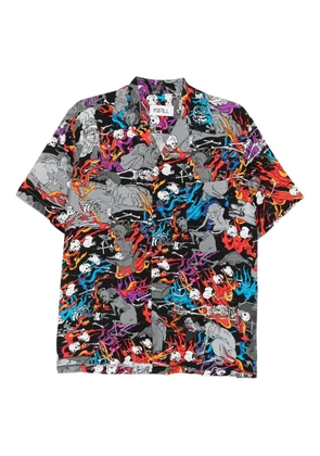 Kidill all-over graphic print shirt - Grey
