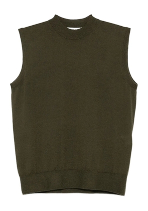 CO COLLECTION cashmere vest - Green
