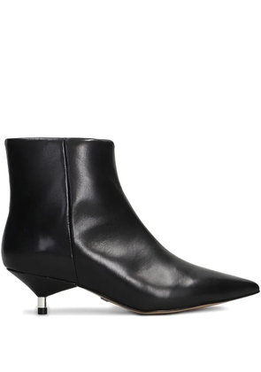 CARRANO 40mm pointed zip boots - Black