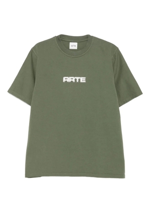 Arte Antwerp pixel-logo T-shirt - Green