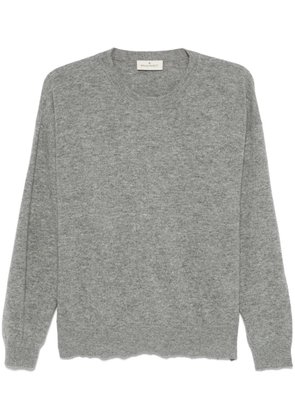 Bruno Manetti ribbed-knit sweater - Grey