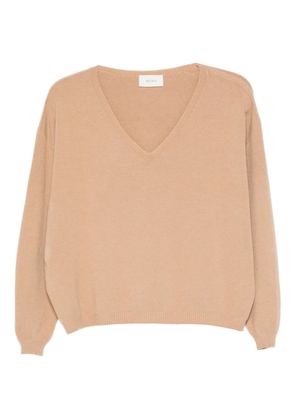 VICOLO fine-knit jumper - Neutrals