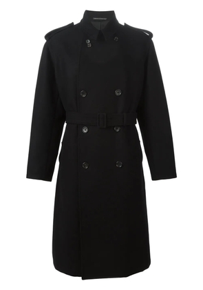 Yohji Yamamoto Pre-Owned oversized trench coat - Black