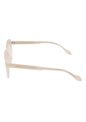 Kador Lisa geometric-frame glasses - Neutrals