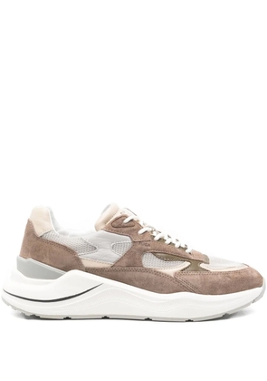 D.A.T.E. mesh-panelled sneakers - Neutrals