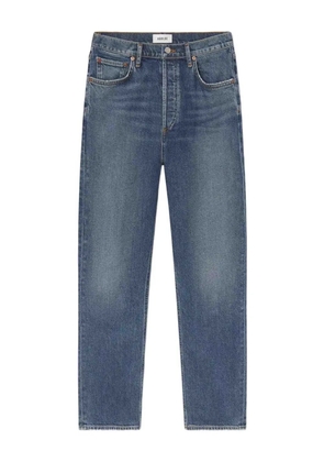 AGOLDE 90's Pinch Waist Crop Jeans - Blue