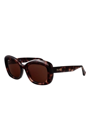 Max Mara Eyewear oval-frame sunglasses - Brown