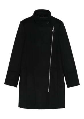 Patrizia Pepe zip-up coat - Black