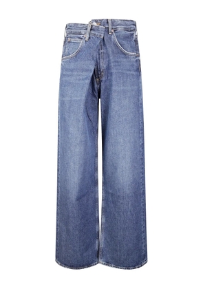 AGOLDE Vana five-pocket jeans - Blue