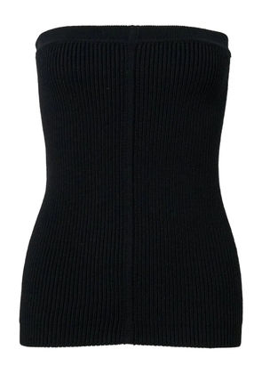 Rick Owens knitted tube top - Black