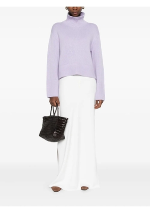 Lisa Yang Fleur roll-neck sweater - Purple