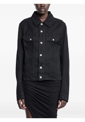 Rick Owens DRKSHDW Hollywood chest-pockets denim jacket - Black