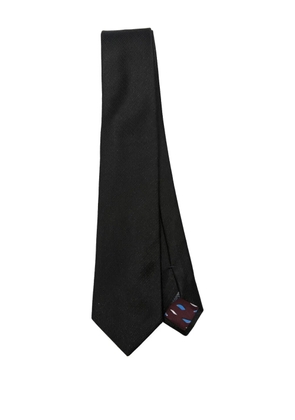 Paul Smith textured-weave tie - Black