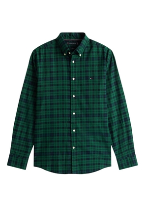 Tommy Hilfiger Long Sleeve Check Shirt - Green