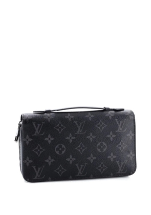 Louis Vuitton Pre-Owned Zippy Wallet Monogram Eclipse Canvas XL small wallets - Black