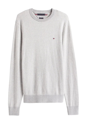 Tommy Hilfiger Herringbone crew-neck sweater - Grey