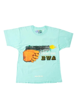 Better with Age Sani graphic T-Shirt - Blue