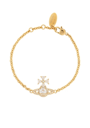 Vivienne Westwood crystal-embellished bracelet - Gold
