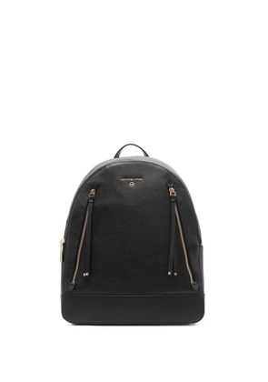 Michael Michael Kors Brooklyn large faux leather backpack - Black