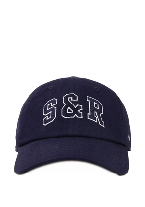 Sporty & Rich embroidered baseball cap - Blue