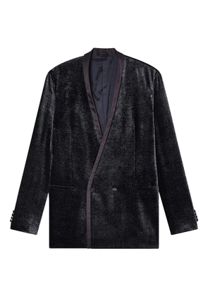 Giorgio Armani double-breasted blazer - Black