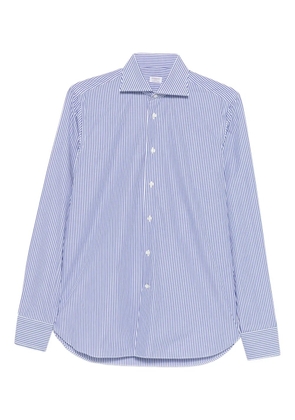 BORRIELLO NAPOLI striped button shirt - Blue