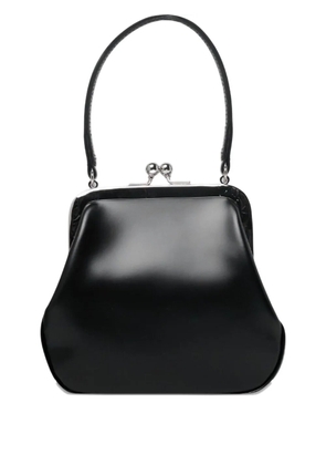 Comme Des Garçons kiss-clasp shoulder bag - Black