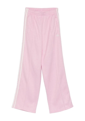 adidas stripe detail trousers - Pink