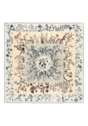 Bimba y Lola floral-print scarf - Neutrals