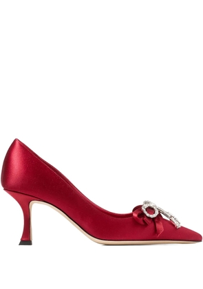 Jimmy Choo 70mm Auria pumps - Red