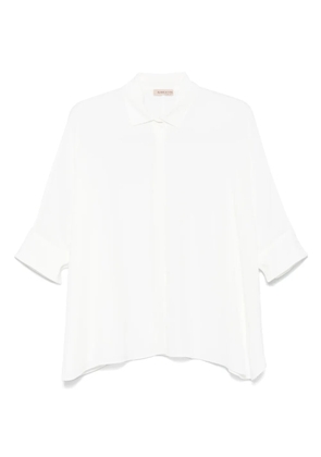 Blanca Vita batwing-sleeves shirt - White