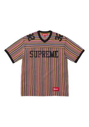 Supreme Open Knit Football T-shirt - Pink