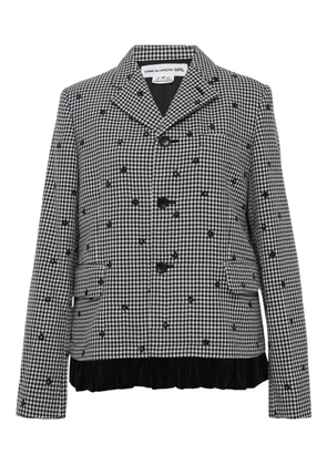 Comme Des Garçons Girl front button-fastening jacket - White