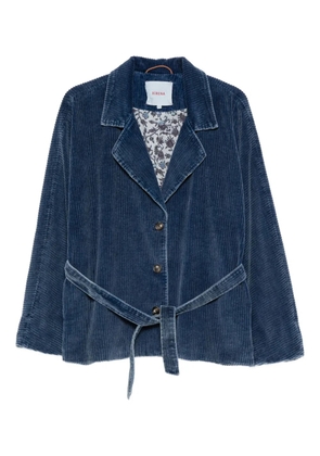 Xirena Colt corduroy belted jacket - Blue