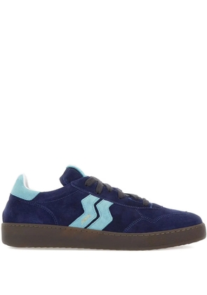 STRYPE suede logo-appliqué sneakers - Blue