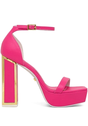 Kat Maconie 125mm Missy platform ankle-strap sandals - Pink