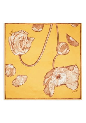 Burberry silk scarf - Yellow