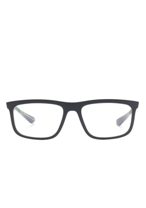 Emporio Armani rectangle-frame glasses - Grey