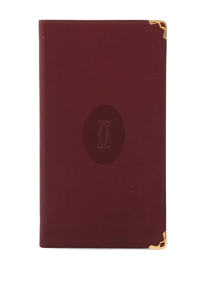 Cartier 2000-2010 logo-embossed bi-fold wallet - Red