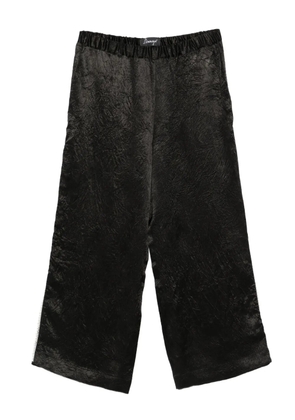 Benjamin Benmoyal textured trousers - Black